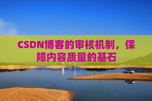 CSDN博客的审核机制,保障内容质量的基石